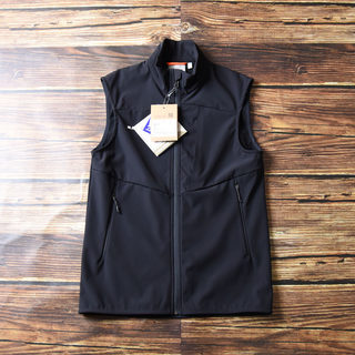 Stand collar plus fleece soft shell top assault vest