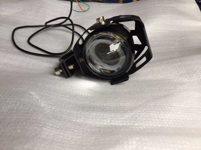 Crystal Glass Lampshade Little Monkey Motorcycle Off-Road Vehicle Atv Modified 12V Front Lighting Led Bulb
