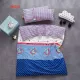 Đôi 11 trẻ em ở trường mẫu giáo bé nhỏ quilt ba mảnh bộ giường trẻ sơ sinh chứa lõi Liu Jiantao - Bộ đồ giường trẻ em 	bộ chăn ga gối đệm cho bé sơ sinh	