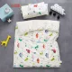 Đôi 11 trẻ em ở trường mẫu giáo bé nhỏ quilt ba mảnh bộ giường trẻ sơ sinh chứa lõi Liu Jiantao - Bộ đồ giường trẻ em 	bộ chăn ga gối đệm cho bé sơ sinh	