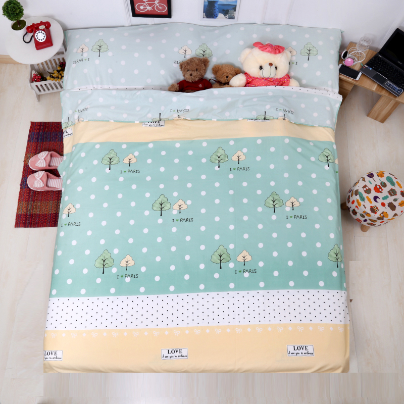 Người lớn túi ngủ du lịch ngoài trời kinh doanh khách sạn di động khách sạn khoang sức khỏe du lịch bẩn đôi duy nhất không-bông siêu nhẹ