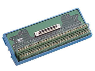 The new ADAM3968DIN rail mounted 68-pin SCSI-II terminal block universal screw terminal module