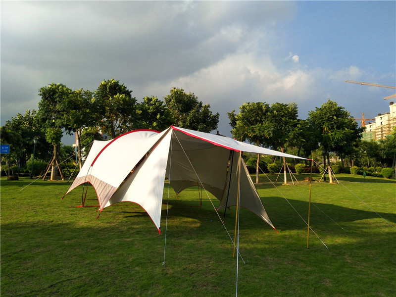 Greenheron habi ngoài trời mái hiên cắm trại tán đa chức năng phòng khách lều chống tia cực tím pergola lớn - Lều / mái hiên / phụ kiện lều đèn treo lều