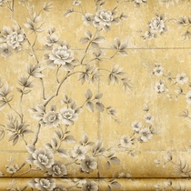 Imported from the United States new Chinese style Ming and Qing classical Southeast Asian wallpaper collection living room bedroom TV background wall wallpaper