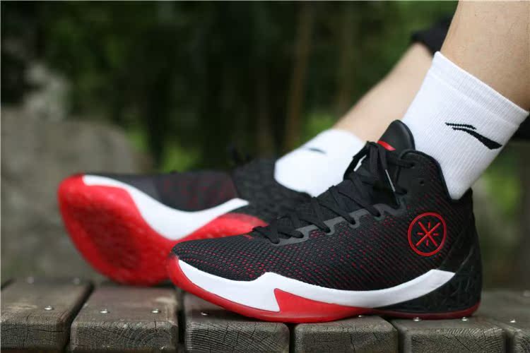 Giày bóng rổ Li Ning 2018 hè mới phân hạch 4 giày nam sốc rebound rebound giày bóng rổ chuyên nghiệp cao ABAN029 giày thể thao cao cổ