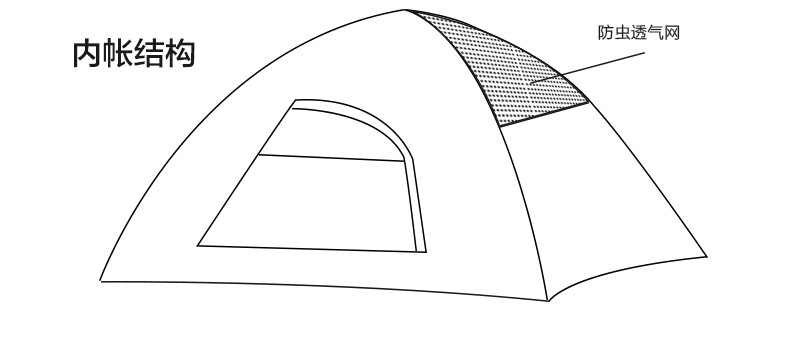 Automatic Tent Outdoor Double Double 3-4 Multi-Person Windproof and Rainstorm-proof Camping Tent Free Shipping