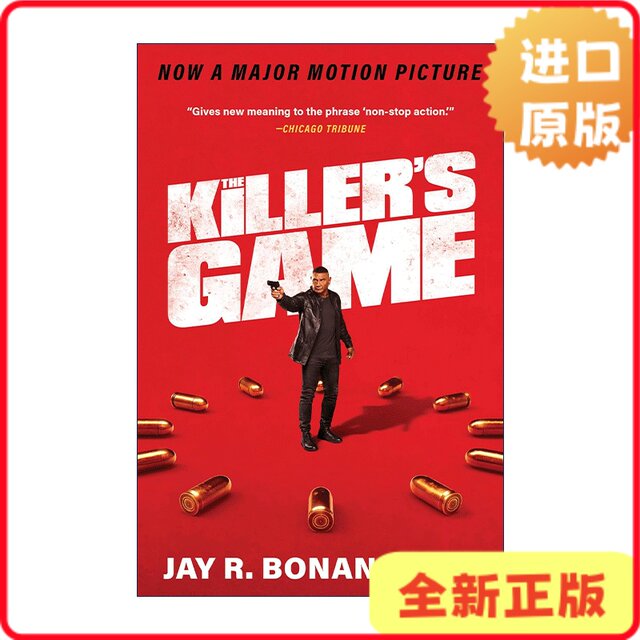 [Authentic in Stock] the Killer's Game Thriller Suspense Novel Film Cover English Version Jay R.Bonansinga9780063418752