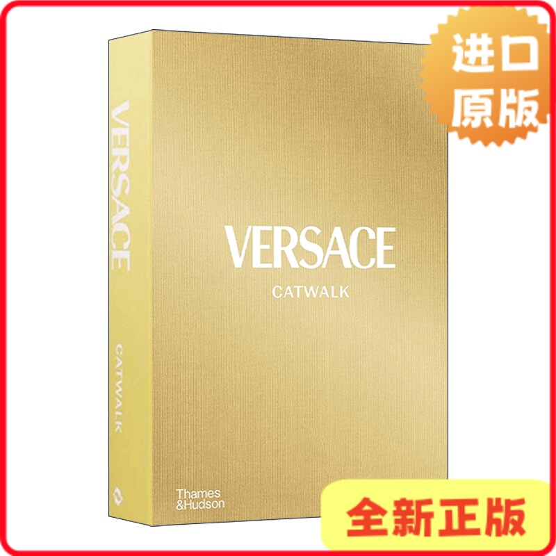 [Authentic in Stock] Versace Catwalk the Complete Collections Versace Fashion Runway Show Complete Collection Art Album Hardcover English Edition Tim Blanks97805000