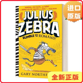 [Brand New Original Edition] Julius Zebra: Rumble with the Romans! Julius Zebra: Roar with the Romans! Children's Humorous Animal Stories Roman History Amazon Recommended