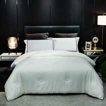 Yi Luo home textile cashmere moisture-proof antibacterial quilt thickened winter quilt breathable Australian velvet Warm quilt Double bed quilt core quilt