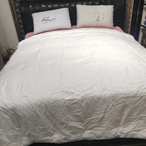 Dreamlike pure cotton jacquard silk is drunk with flowers Yan 2021 New products mulberry silk primary and secondary quilted by single double