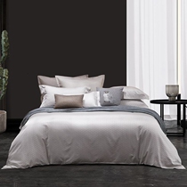 Dreamt Home Textile Lamb color weave jacquard four pieces 13908 pure cotton kit Jane about 140 satin quilt cover bed linen