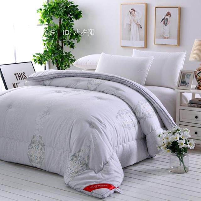 Yiluo home textile high efficiency warm velvet quilt thickened mother quilt Winter quilt four seasons quilt Two-in-one close-fitting warm fiber quilt core