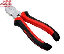 Liyi hardware tools chrome vanadium steel German oblique nose pliers 6 inch E5232 narrow clamp head 7 inch large clamp head E5233