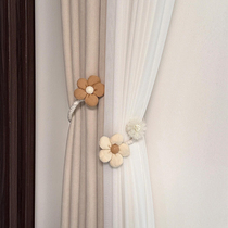 窗帘捆绑带固定花朵一对装扣磁吸轻奢可爱简约创意绑带收拢夹束带