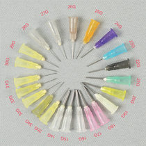 Plastic needle stainless steel needle nozzle dispensing needle 30mm total length dispensing machine flat needle dispensing consumables
