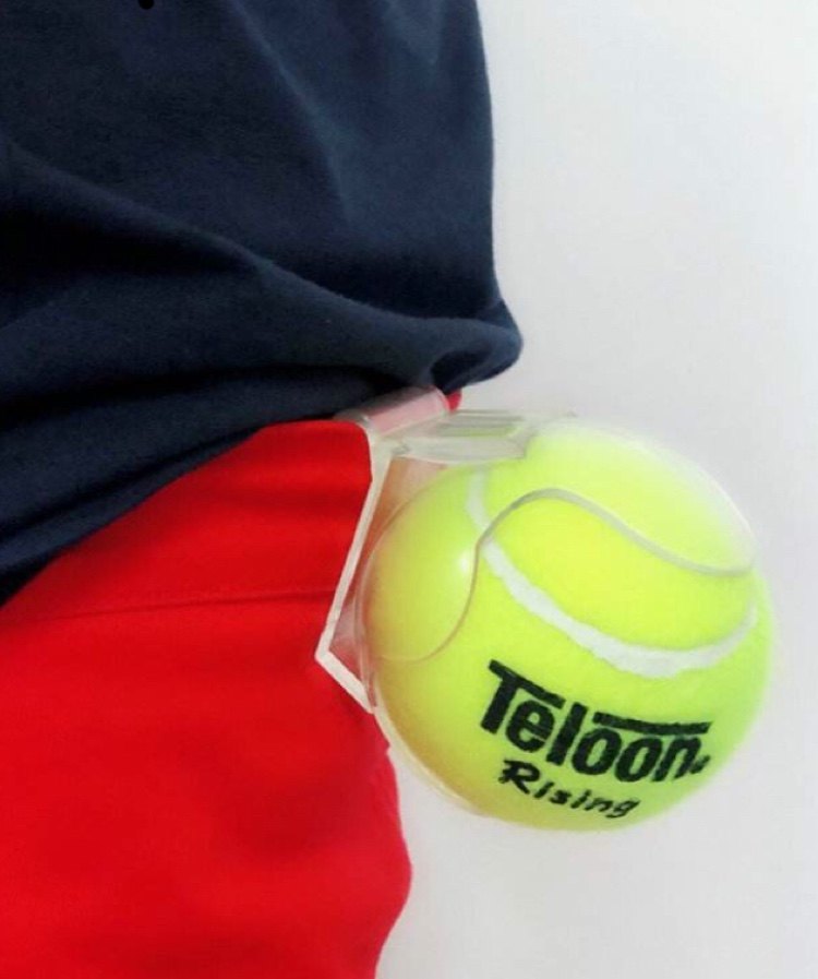 Nanjing Real's physical store ladies play tennis special tennis ball clip card-Taobao