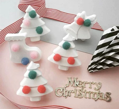 Хэллоуин Рождественская силиконовая форма для выпечки Хэллоуин Рождественская силиконовая форма для торта