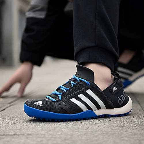 Мужская обувь Adidas, новинка лета 2021 года, для спорта и отдыха, дышащая легкая обувь для прогулок на открытом воздухе S77946