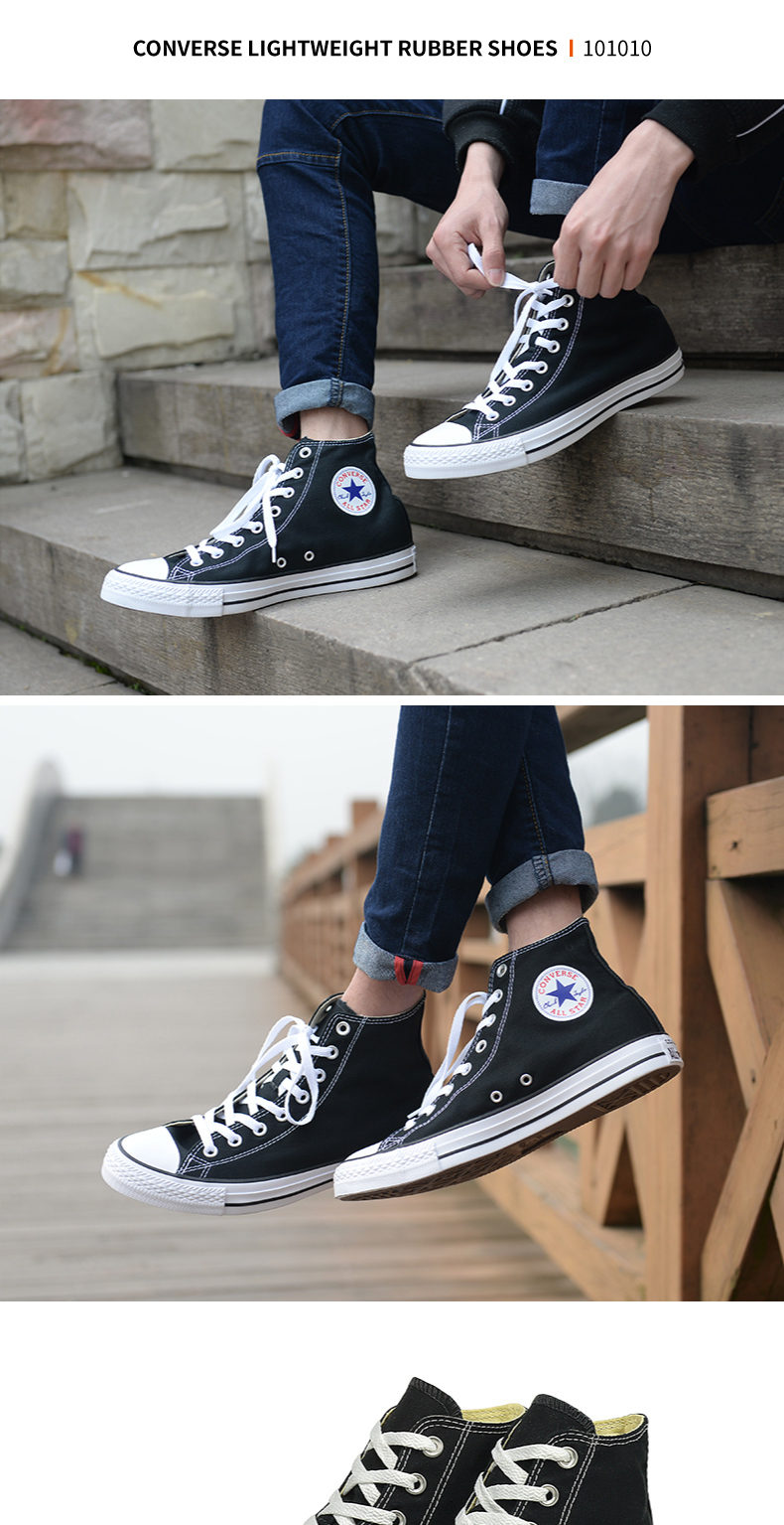 Converse giày vải thấp Giày nam giày nữ Chang Khánh mẫu cao giúp sinh viên đôi giày thời trang giản dị 101010 giày thể thao nữ chính hãng