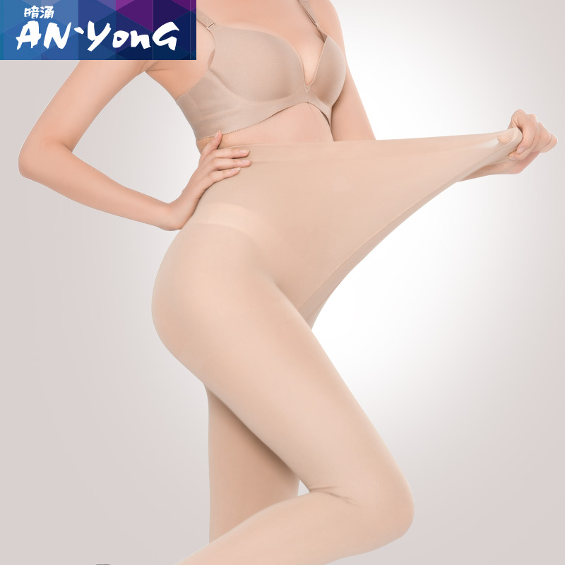 Tối vớ tăng bãi lớn thậm chí mùa xuân và mùa thu pantyhose dày tăng chất béo chất béo mm mùa thu và mùa đông đáy đen dày.