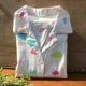 Mùa xuân và mùa thu mỏng 100% cotton dệt twill dài tay cotton bộ đồ ngủ sinh viên dịch vụ nhà cotton bộ pijama