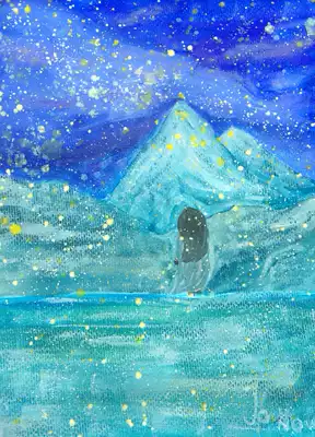 Has been out (soul path) watercolor quiet A4.