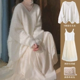 Термобелье, пуховик, свитер, комплект, платье, юбка, легкий роскошный стиль, из фатина