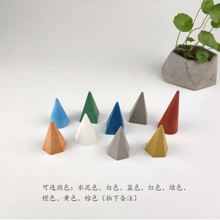 Nghệ nhân sáng tạo vòng xi măng Bắc Âu hỗ trợ chụp đạo cụ hiển thị lưu trữ đồ trang trí hiện đại tối giản trang trí phòng ngủ nhỏ cho nữ
