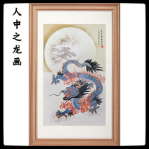 Fetal Hair Painting Beijing Door-to-door Making Fetal brush Baby Newborn Hair Haircare Baby Commemorative Dragon Year Birth of the Year of the Dragon