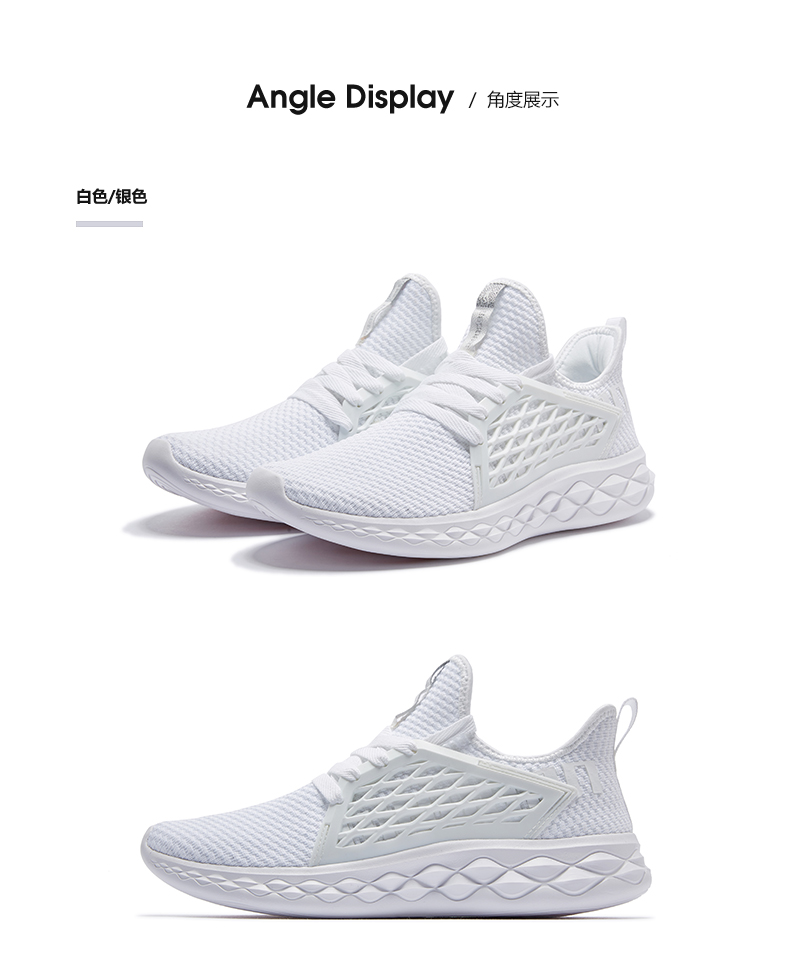 Giày nam Jordan giày chạy bộ mùa thu 2019 mới chống trượt nhẹ giày chạy bộ thời trang giày thông thường sốc giày nam - Giày chạy bộ giày tập gym nữ