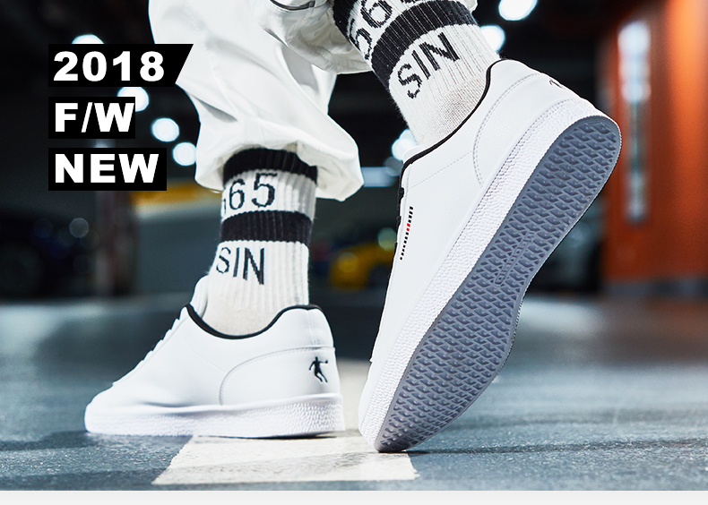 Giày Jordan nam 2018 mùa thu mới nhẹ thời trang giày skate Giày trắng giản dị Giày thể thao màu trắng Giày nam giày thể thao nữ đẹp