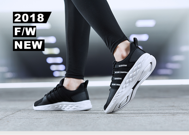 Giày chạy bộ Jordan giày thể thao Giày nữ mùa thu 2019 mới giày da nhẹ nhẹ Giày chạy du lịch thông thường - Giày chạy bộ giày running