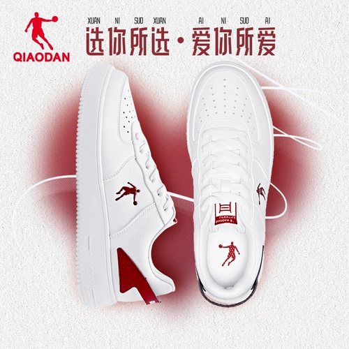 乔丹 Летняя белая обувь для влюбленных, мужские красные кроссовки на день Святого Валентина, спортивная обувь, оберег на день рождения
