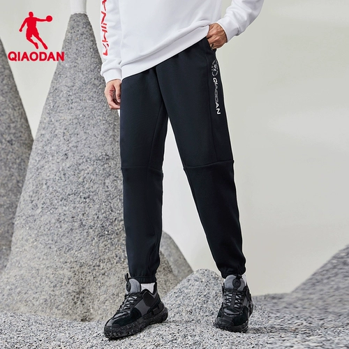 Спортивные весенние комфортные трикотажные штаны, тренд сезона, для бега