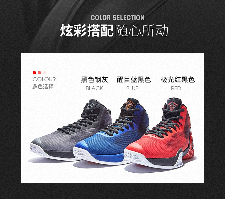 Giày bóng rổ Jordan giày nam 2019 mùa hè mới giày cao cấp nam chính thức mang giày chống sốc thể thao nam - Giày bóng rổ