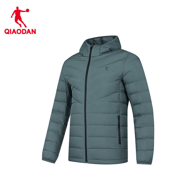 ຈີນ Jordan Cold Resistant Down Jacket Men 2023 Winter New Men's Lightweight Warm Down Jacket Hooded Top