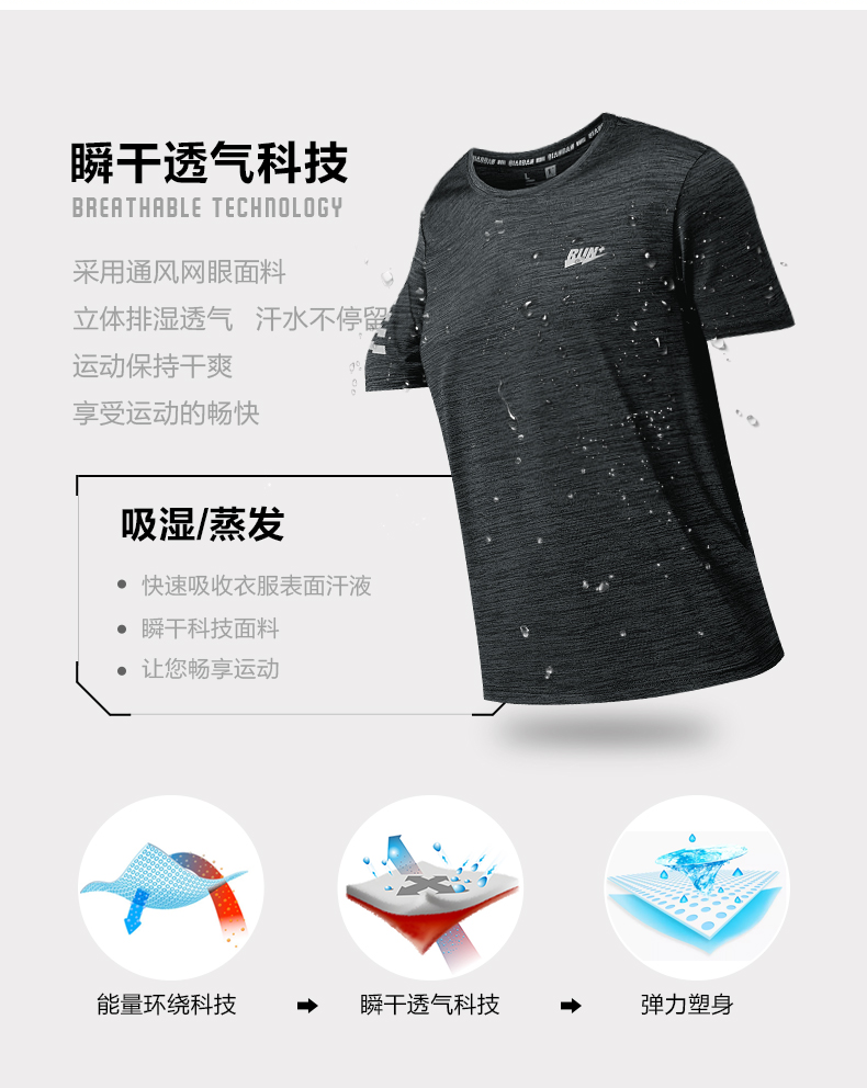 乔丹男装短袖t恤男2021夏季 图2
