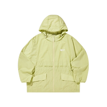 China Jordan Sports Windbreaker Womens 2023 Autumn and Winter New Hooded Windproof Cuff Womens Jacket Solid Color Top