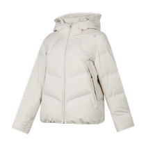 China Jordan Cold Resistant Down Jacket Women 2023 Winter Full Thermal Technology Warm Hooded Warm Water Repellent Jacket Women
