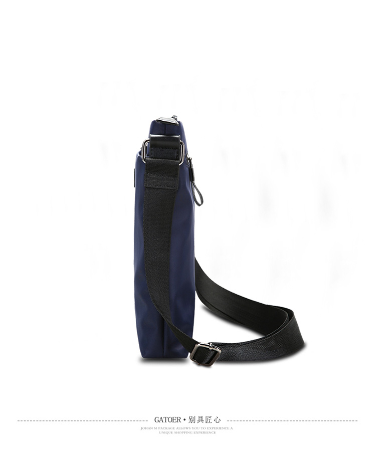 Túi đeo chéo chéo nylon nhỏ ba lô nam túi vải canvas Oxford túi vải Messenger kinh doanh IPAD balo du lịch