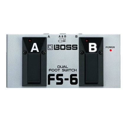 BOSS FS - 6 FS6 Dual Channel Pedal Switch Brake Pedal Keyboard Guitar Drum Machine Accompaniment