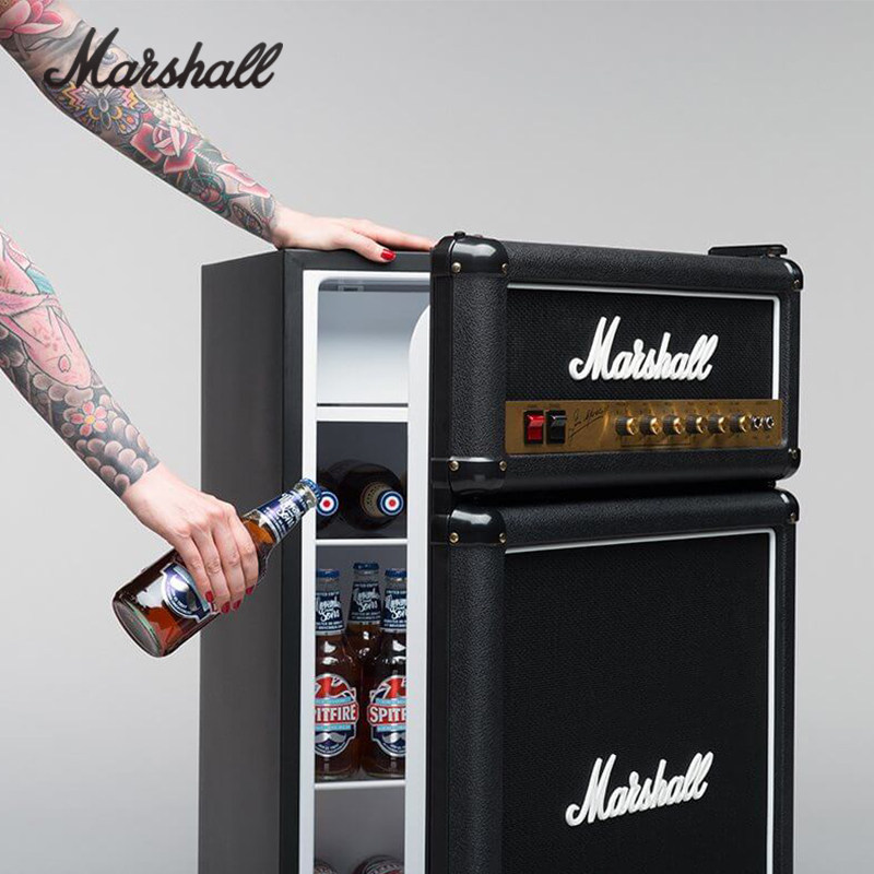 MARSHALL MARSHALL FRIDGE 3 2 Classic Speaker Shape Medium Capacity Refrigerator