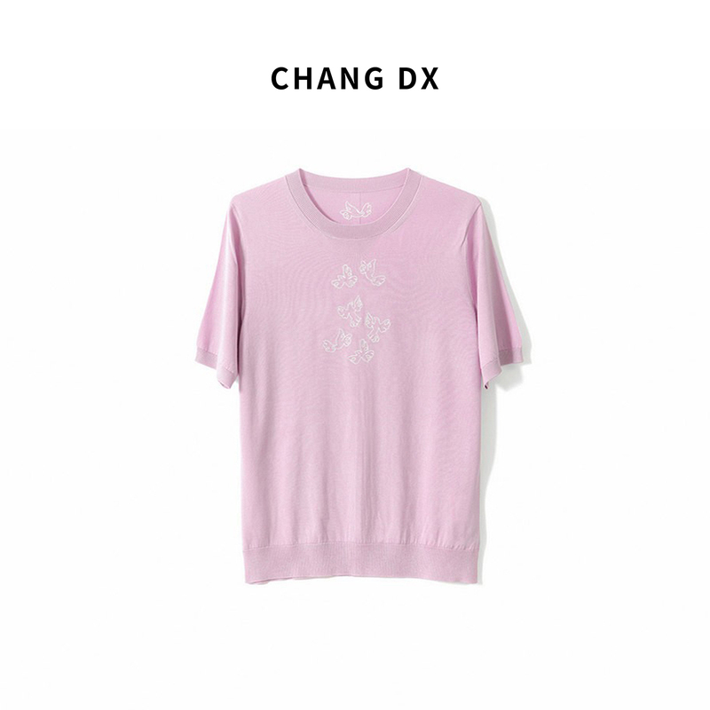 Changdx Lightweight Short-Sleeve Knit Shirt 011