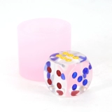 Dice Creative Drimne Tool Hotel Chef Chef Cooler Chocolate Mahjong Polynuts Силиконовая плесень