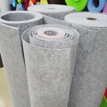 Kindergarten Cyclotron Material School Board Newspaper Background Thickening Felt Non-woven Fabric partielles White Light Linen Grey Unwoven Cloth