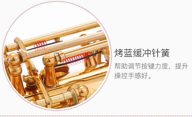 Nhạc cụ Saxophone Saxophone E-phẳng chính hãng [Nhạc cụ] - Nhạc cụ phương Tây đàn bass