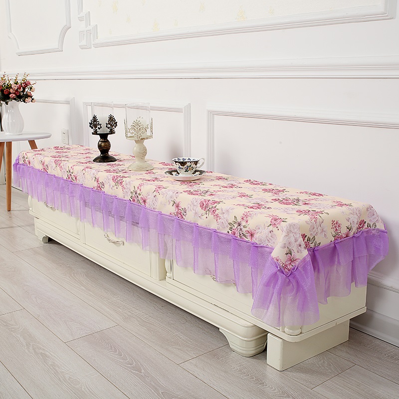 tivi darling Châu Âu ren TV tủ bao gồm phòng khách nhà hình chữ nhật TV tủ bụi khăn khăn trải bàn khăn phổ quát khăn - TV smart tivi samsung 4k 55 inch ua55