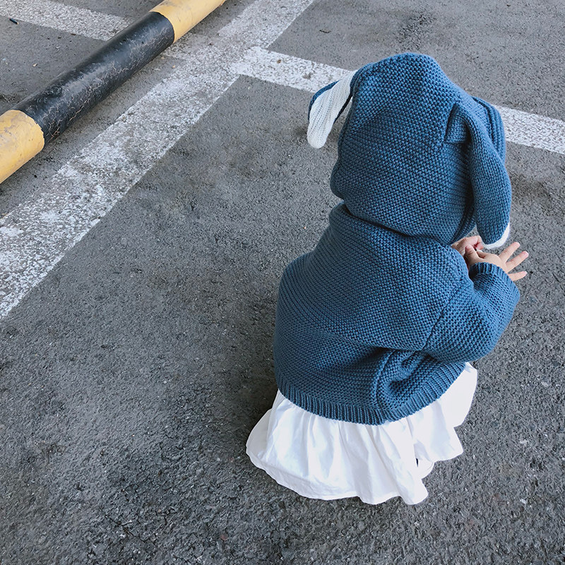 Mommy kiss Beilele baby sweaters girl boy boy boy baby sweater with high collar and thickened thickened undershirt