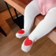 Белые колготки